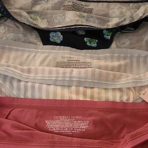Victoria's Secret Panties - Floral, Striped, Solid Pink